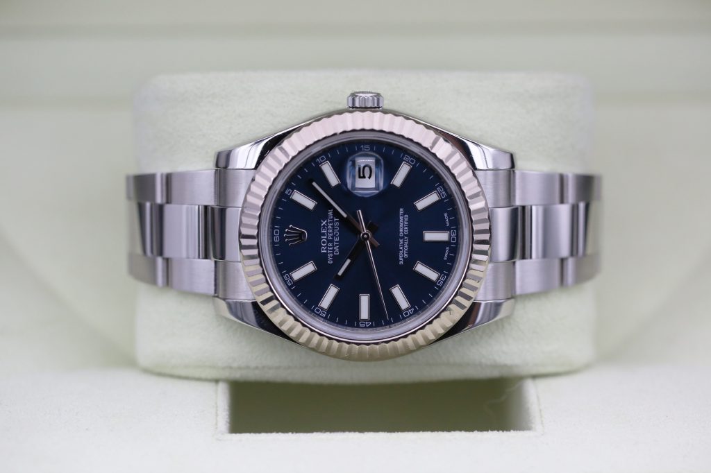 Rolex 116334 Blue Index DATEJUST II 41mm 2010