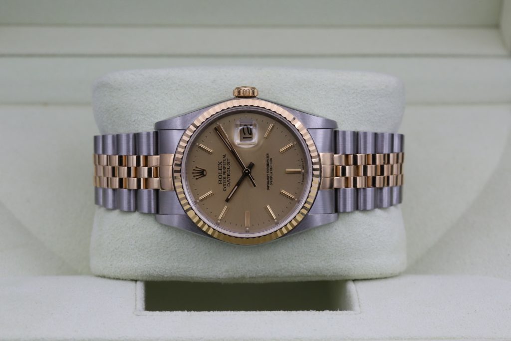 Rolex 16233 Champagne DATEJUST 36mm 1989