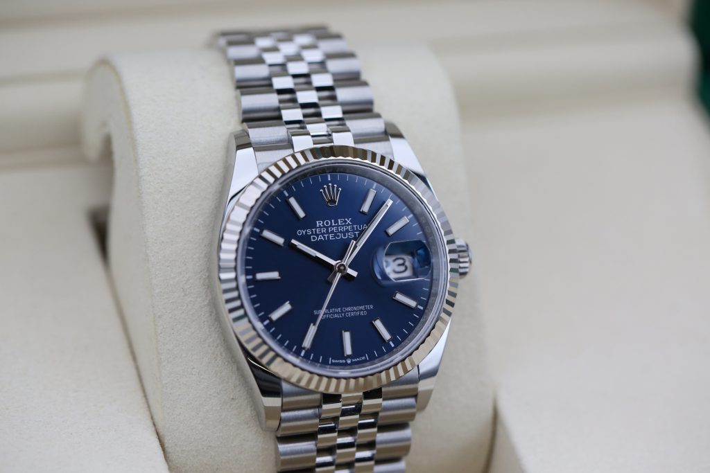 Rolex 126234 Blue Index DATEJUST 36mm 2025