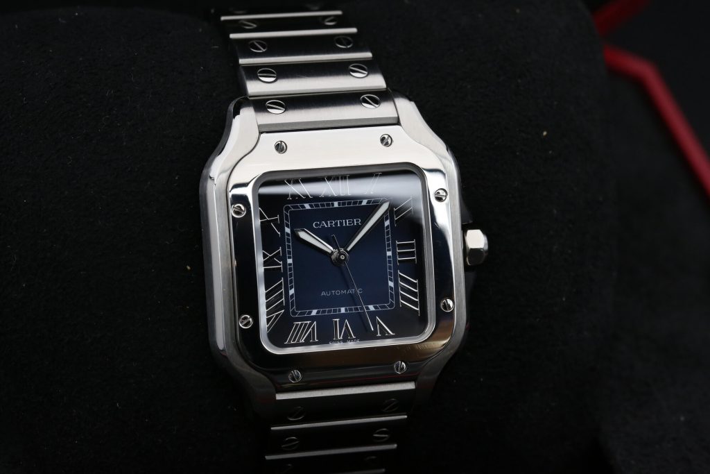 Cartier WSSA0063 Blue SANTOS DE CARTIER  35mm 2025