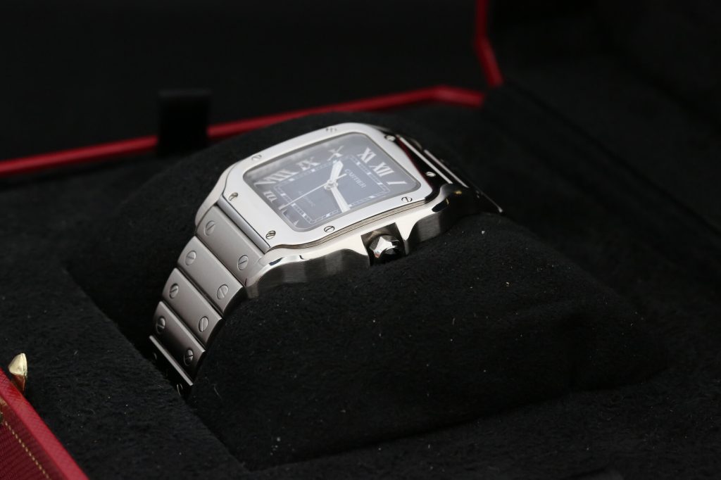Cartier WSSA0063 Blue SANTOS DE CARTIER  35mm 2025
