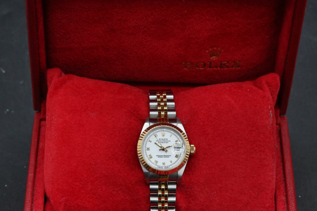 Rolex 69173 White DATEJUST 26mm 1989