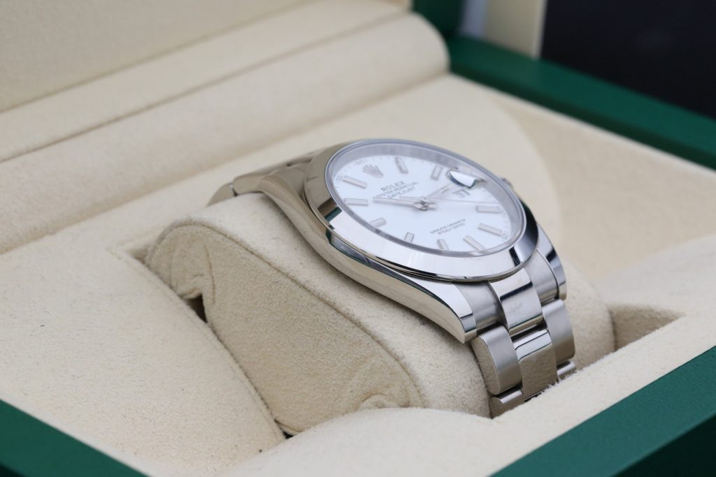 Rolex 126300 White Index DATEJUST 41mm 2022
