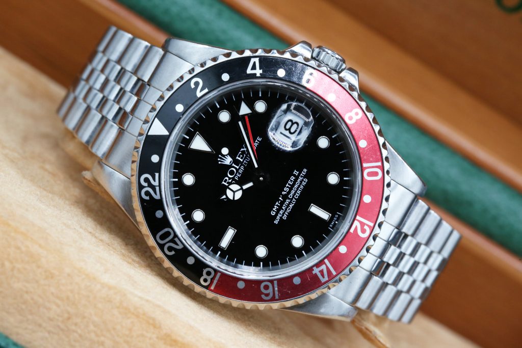 Rolex 16710 Black GMT-MASTER II 40mm 1999 Coke