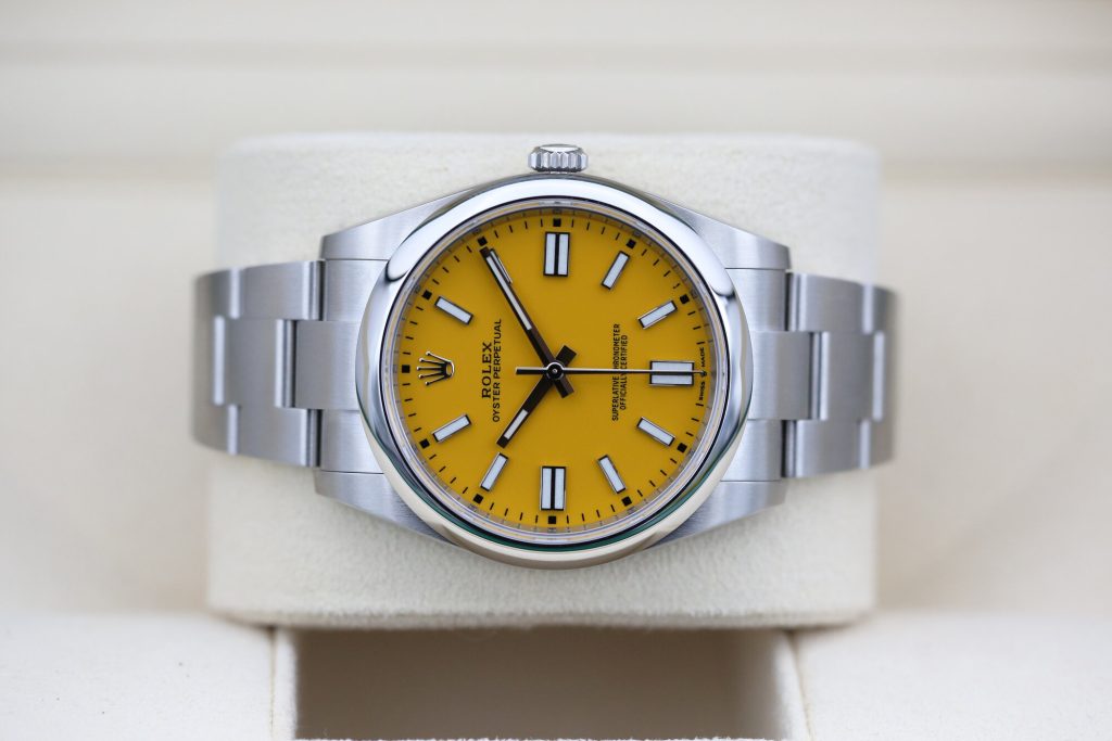 Rolex 124300 Yellow OYSTER PERPETUAL 41mm 2022
