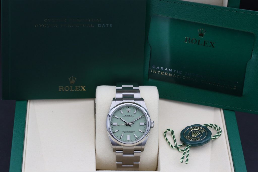 Rolex 126000 Pistachio OYSTER PERPETUAL 36mm 2025