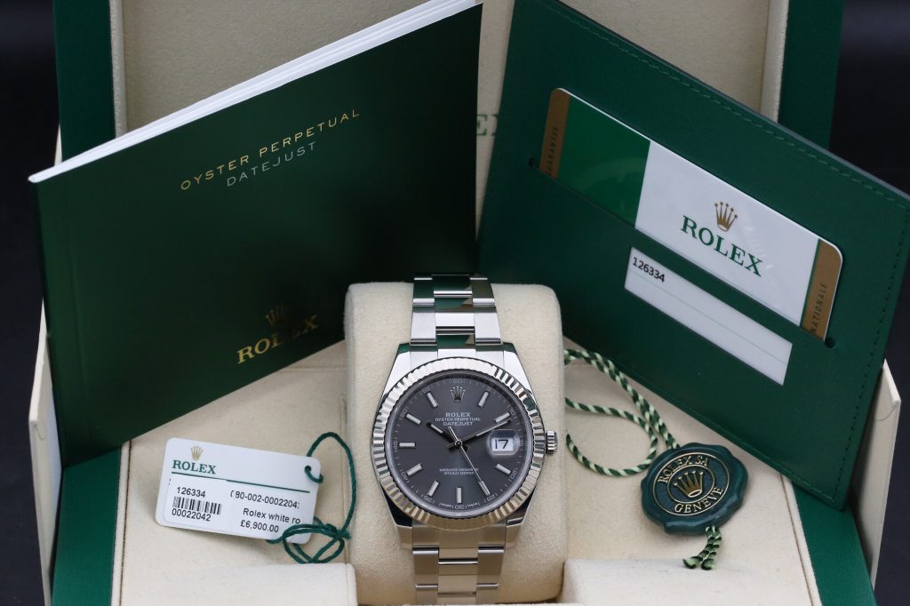 Rolex 126334 Rhodium DATEJUST 41mm 2018