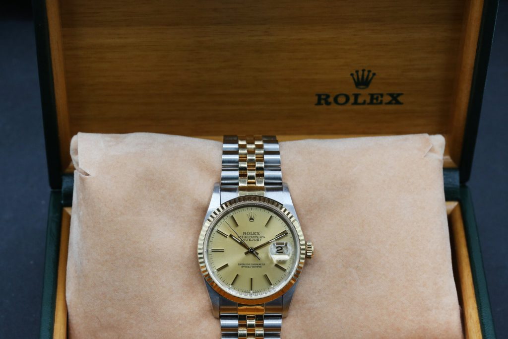Rolex 16233 Champagne DATEJUST 36mm 1995