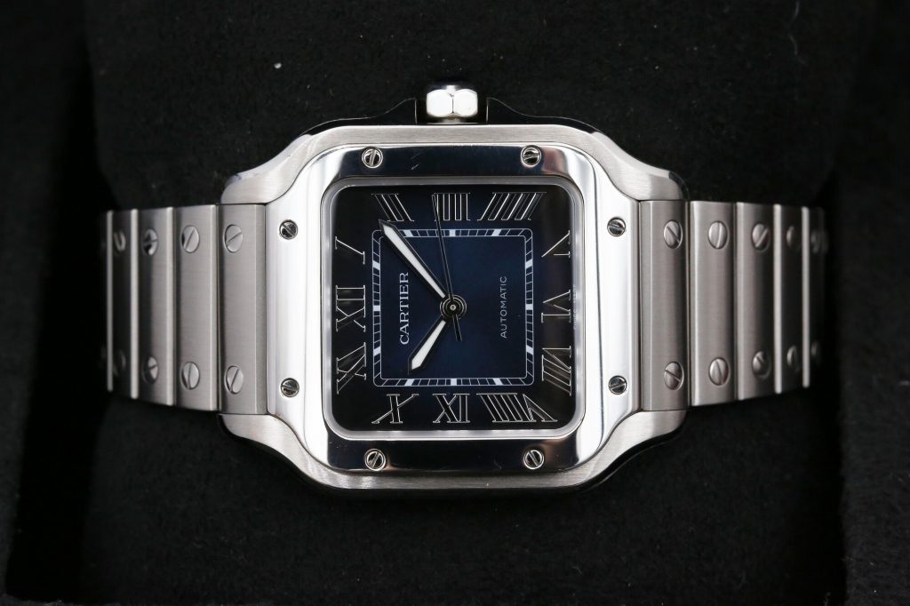 Cartier WSSA0063 Blue SANTOS DE CARTIER  35mm 2025