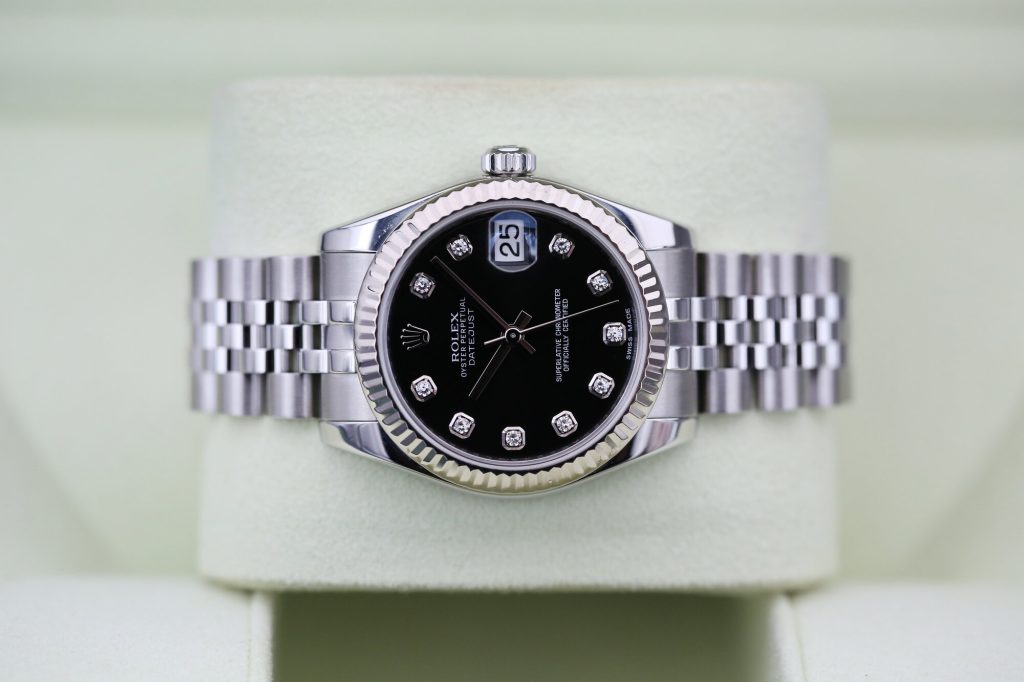 Rolex 178274 Black Diamond DATEJUST 31mm 2013