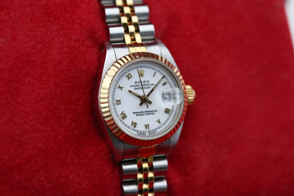 Rolex 69173 White DATEJUST 26mm 1989