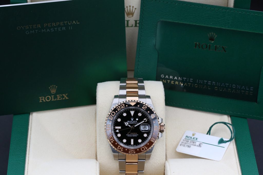 Rolex 126711CHNR Black GMT-MASTER II 40mm 2022 Root Beer