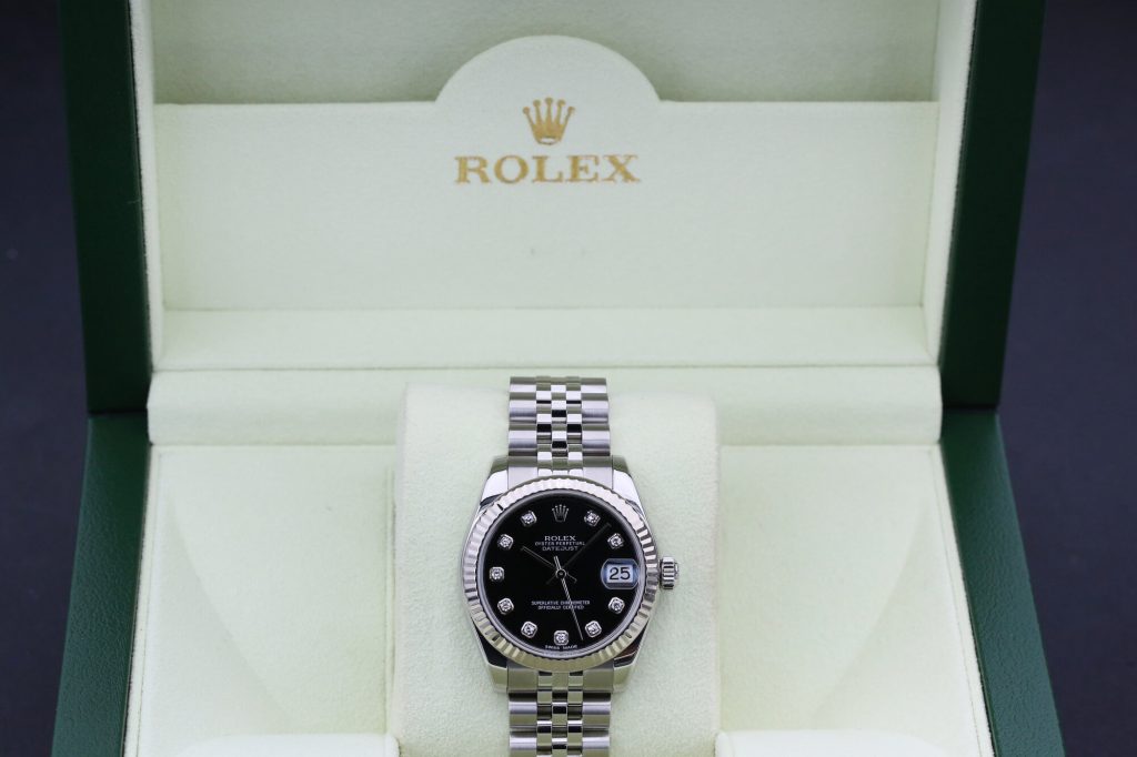 Rolex 178274 Black Diamond DATEJUST 31mm 2013