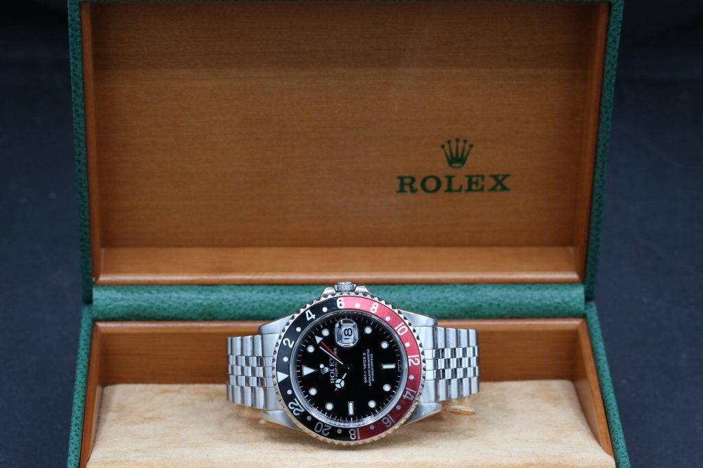 Rolex 16710 Black GMT-MASTER II 40mm 1999 Coke