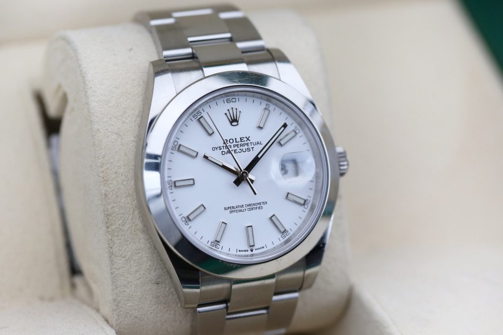 Rolex 126300 White Index DATEJUST 41mm 2022