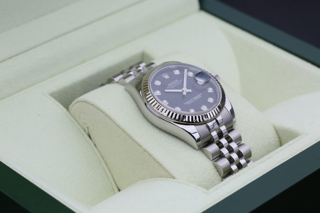 Rolex 178274 Black Diamond DATEJUST 31mm 2013