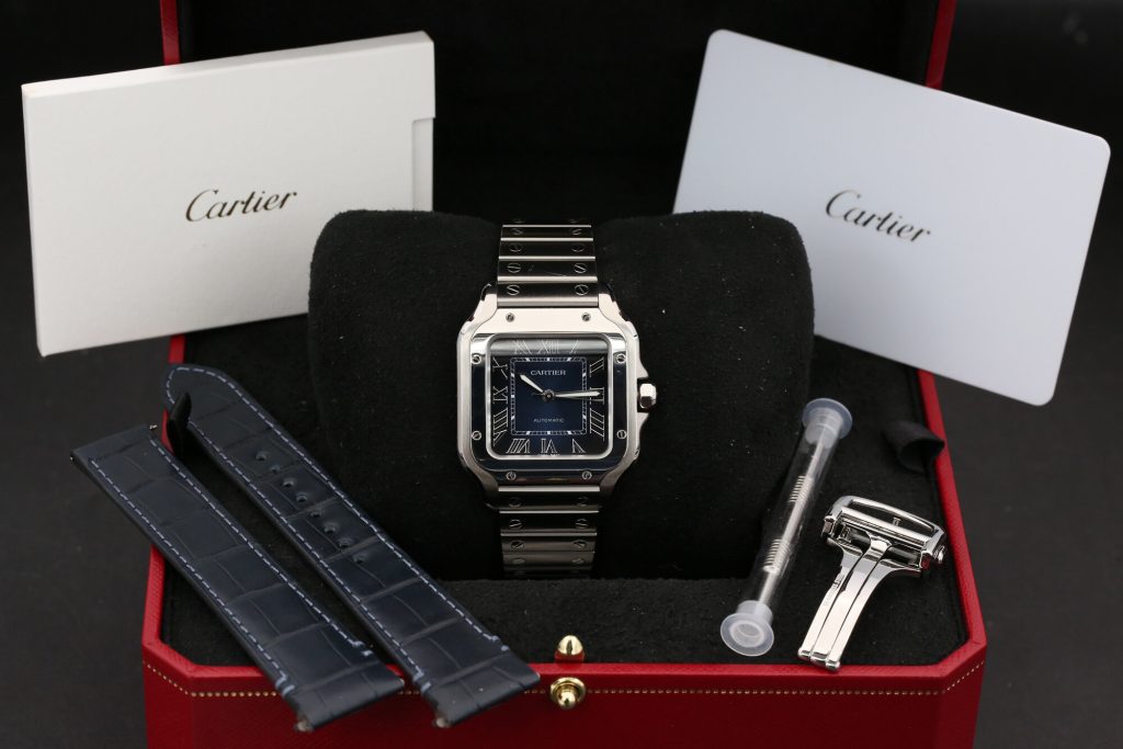 Cartier WSSA0063 Blue SANTOS DE CARTIER  35mm 2025
