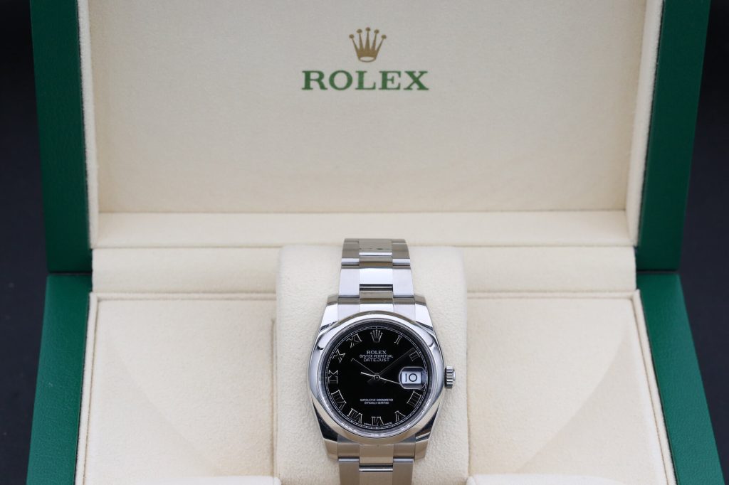 Rolex 116200 Black DATEJUST 36mm 2017