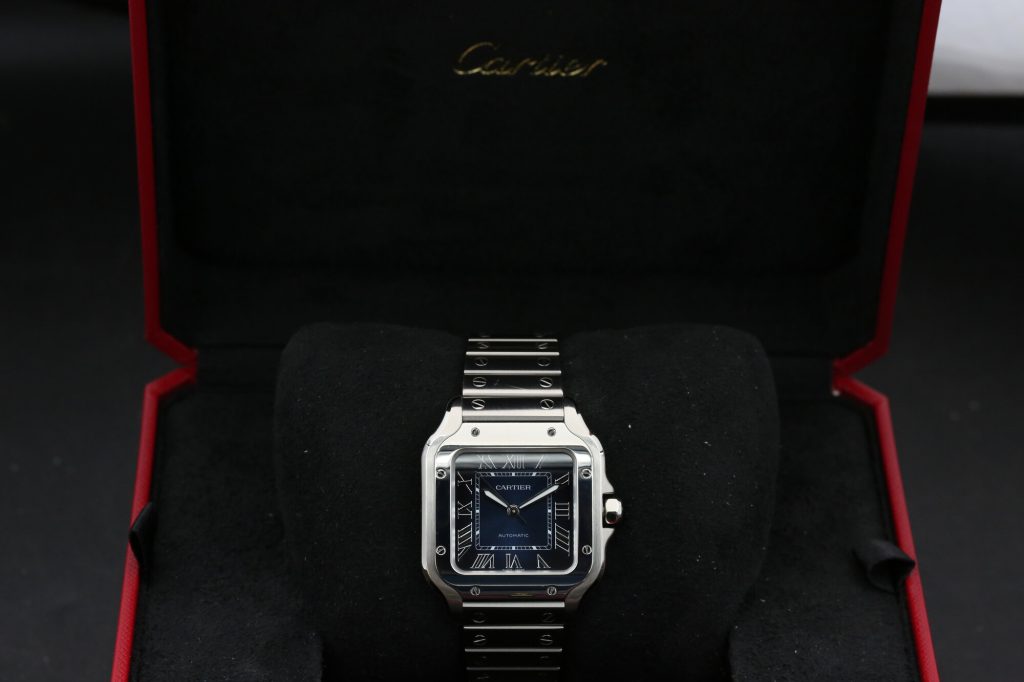 Cartier WSSA0063 Blue SANTOS DE CARTIER  35mm 2025