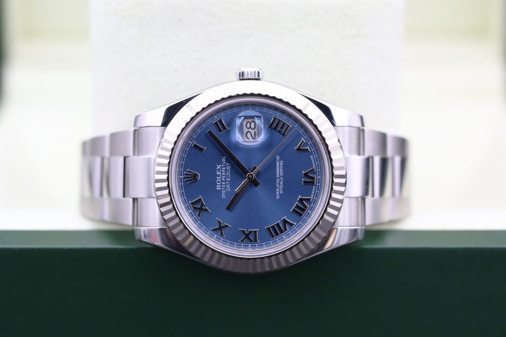 Rolex 116334 Blue Azzuro DATEJUST II 41mm 2013