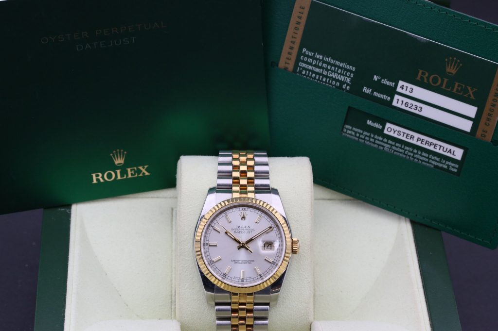 Rolex 116233 Silver DATEJUST 36mm 2007