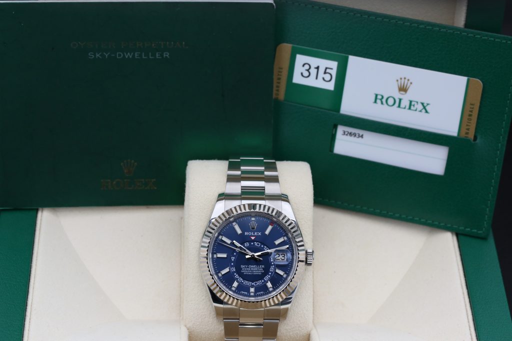 Rolex 326934 Blue SKY-DWELLER 42mm 2019
