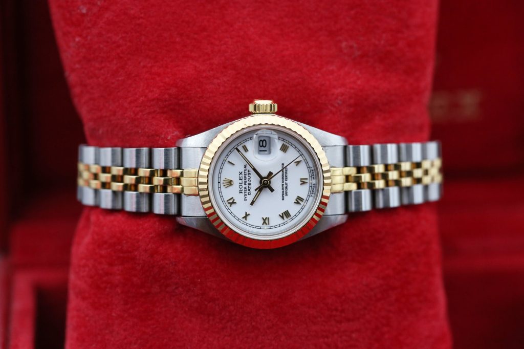 Rolex 69173 White DATEJUST 26mm 1989
