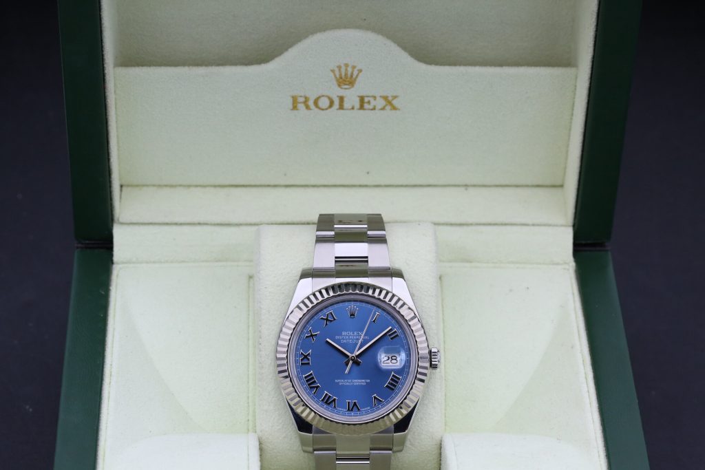 Rolex 116334 Blue Azzuro DATEJUST II 41mm 2013