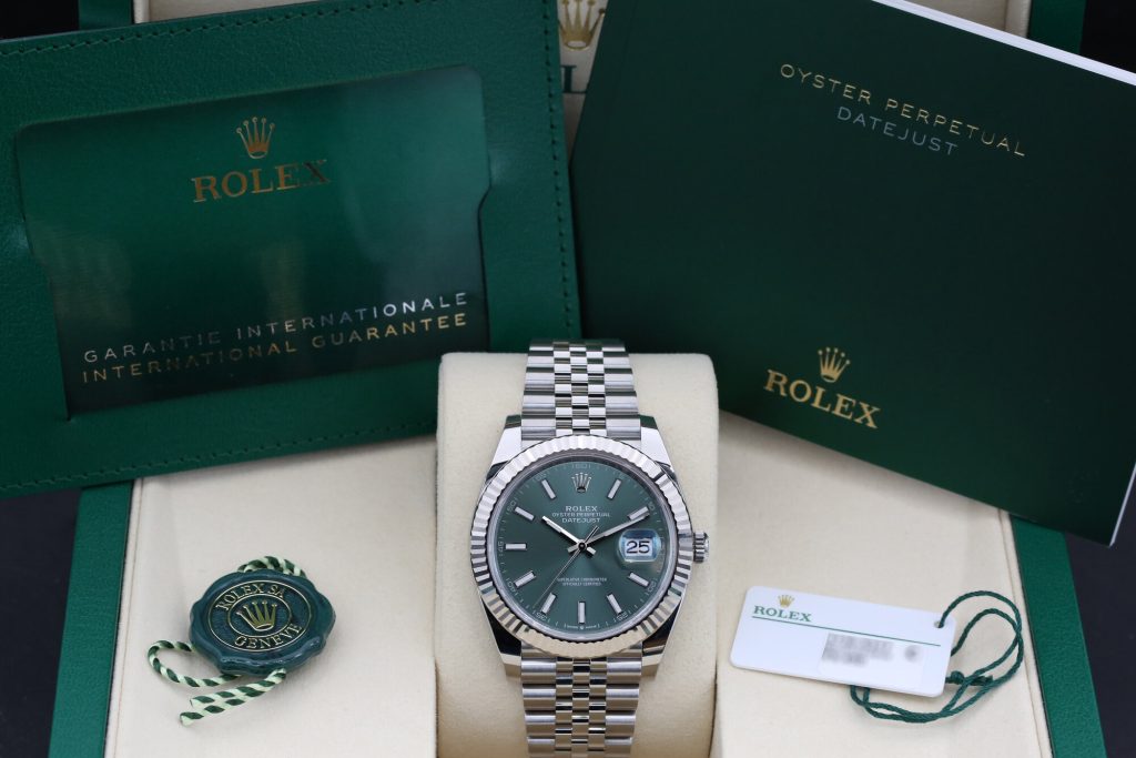 Rolex 126334 Mint Green DATEJUST 41mm 2025
