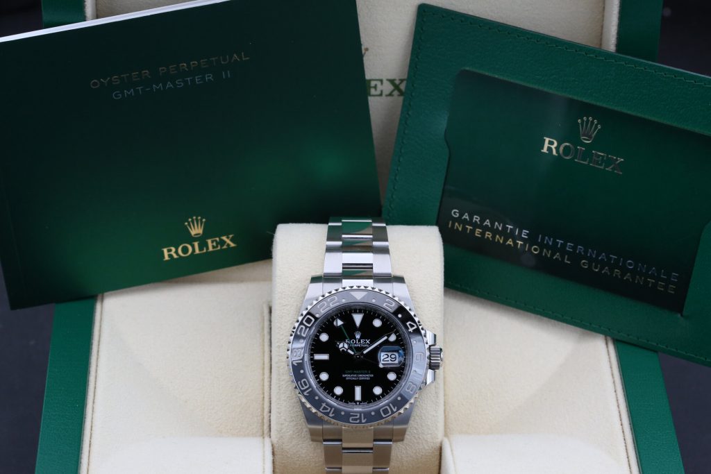 Rolex 126710GRNR Black GMT MASTER II 40mm 2024