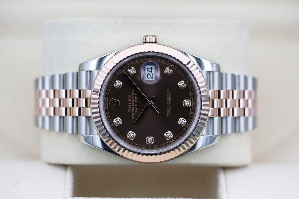 Rolex 126331 Chocolate Diamond DATEJUST 41mm 2020