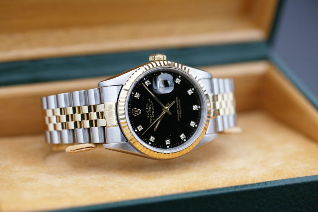 Rolex 16233 Black Diamond DATEJUST 36mm 1991