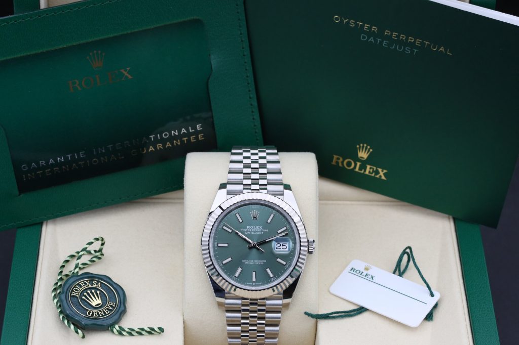 Rolex 126334 Mint Green DATEJUST 41mm 2025