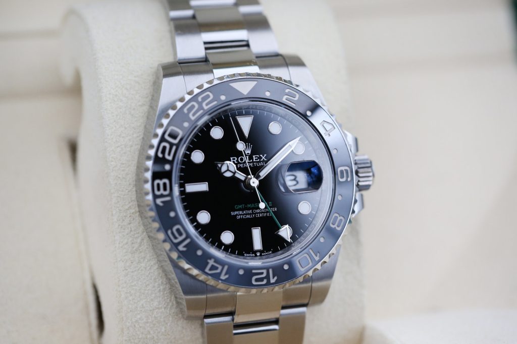 Rolex 126710GRNR Black GMT-MASTER II 40mm 2024 Bruce Wayne