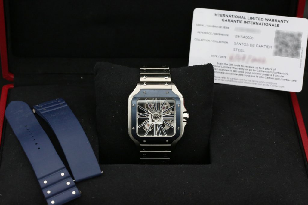 Cartier WHSA0026 Skeleton SANTOS 40mm 2022