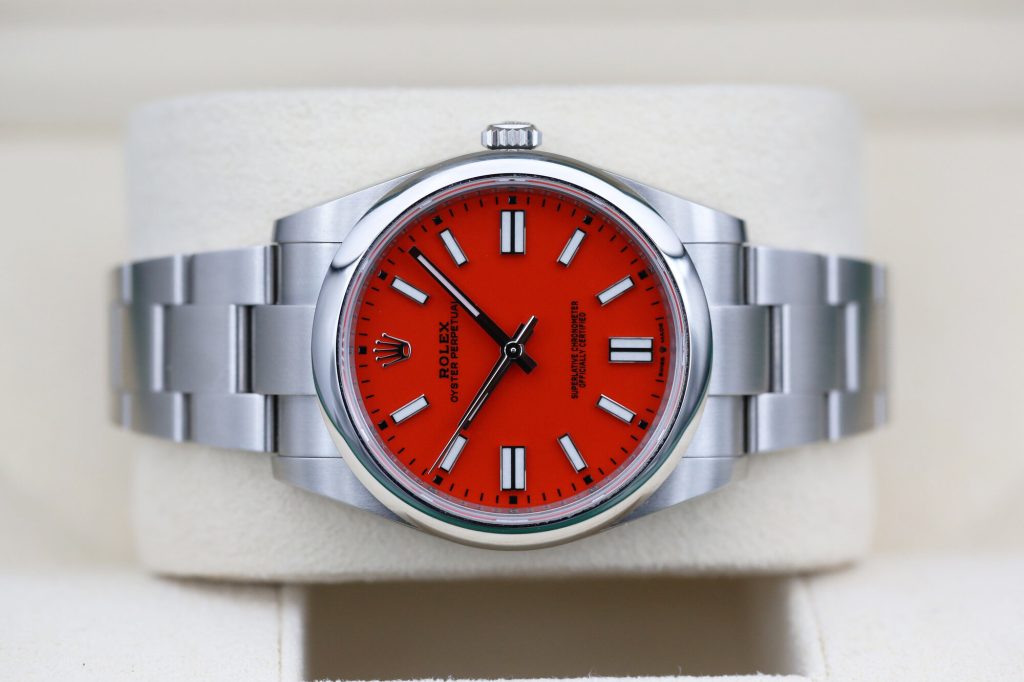 Rolex 124300 Red OYSTER PERPETUAL 41mm 2022