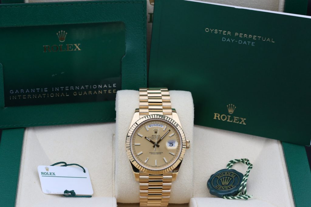 Rolex 228238 Champagne DAY-DATE 40mm 2021