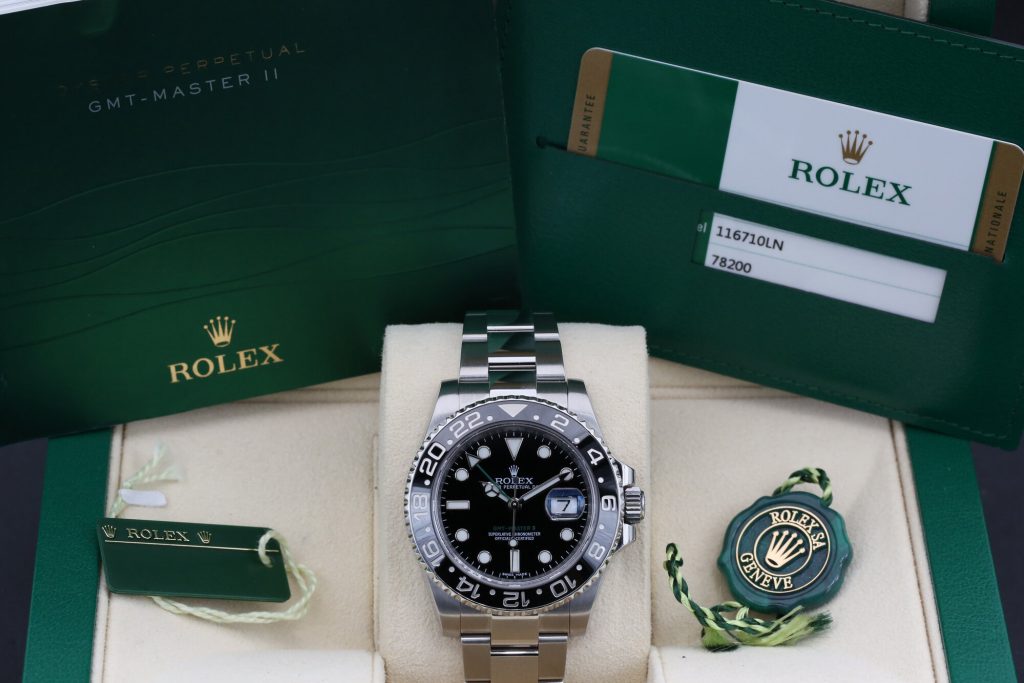Rolex 116710LN Black GMT-MASTER II 40mm 2016