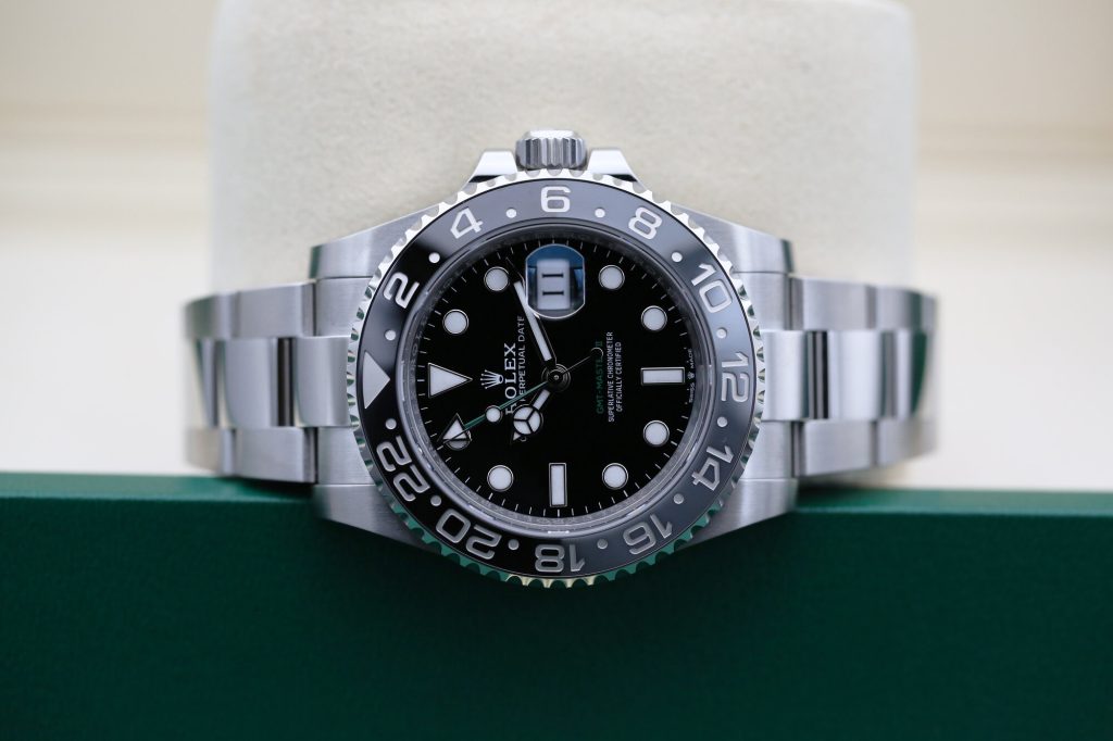 Rolex 126710GRNR Black GMT MASTER II 40mm 2025 Bruce Wayne