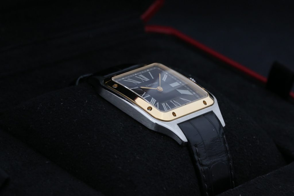Cartier W2SA0015 Anthracite SANTOS DUMONT "LE 14 BIS"  36mm 2020
