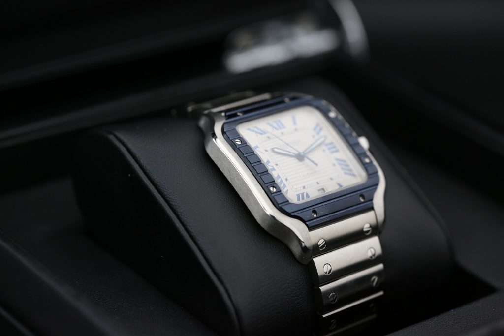 Cartier WSSA0047 White SANTOS DE CARTIER 40mm