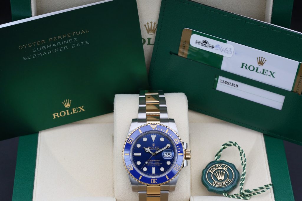 Rolex 116613LB Blue SUBMARINER 40mm 2020 Blusey
