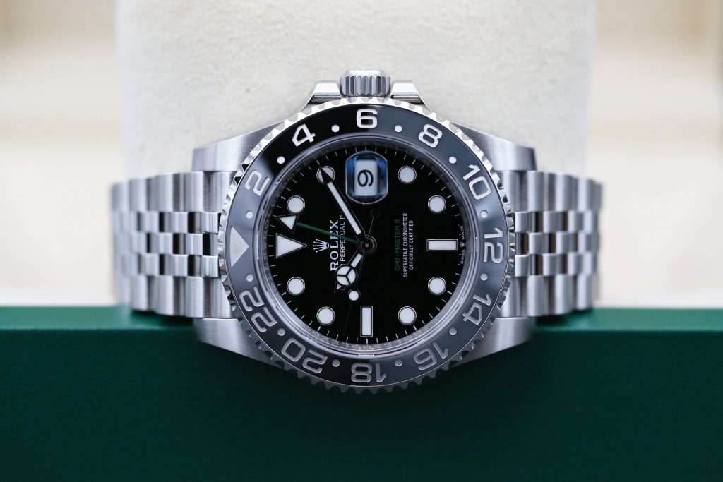 Rolex 126710GRNR Black GMT MASTER II 40mm 2024 Bruce Wayne