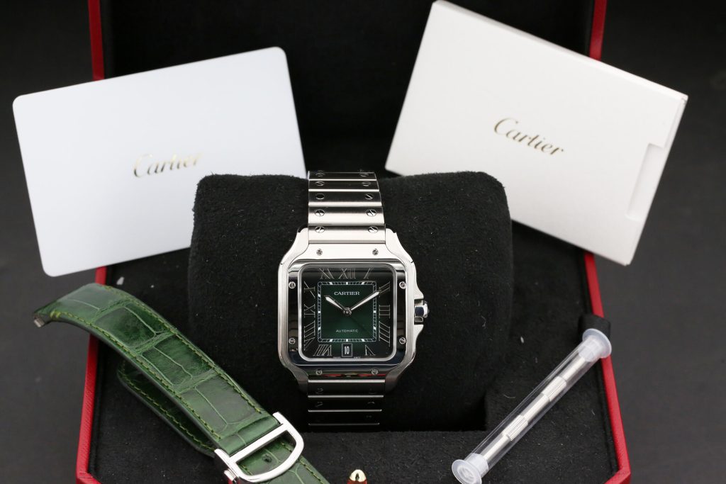 Cartier WSSA0062 Green SANTOS DE CARTIER 40mm 2024