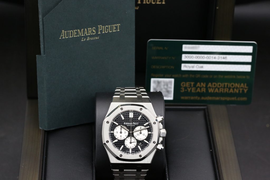 Audemars Piguet 26331ST.OO.1220ST.02 Black Chronograph ROYAL OAK CHRONOGRAPH  41mm 2019