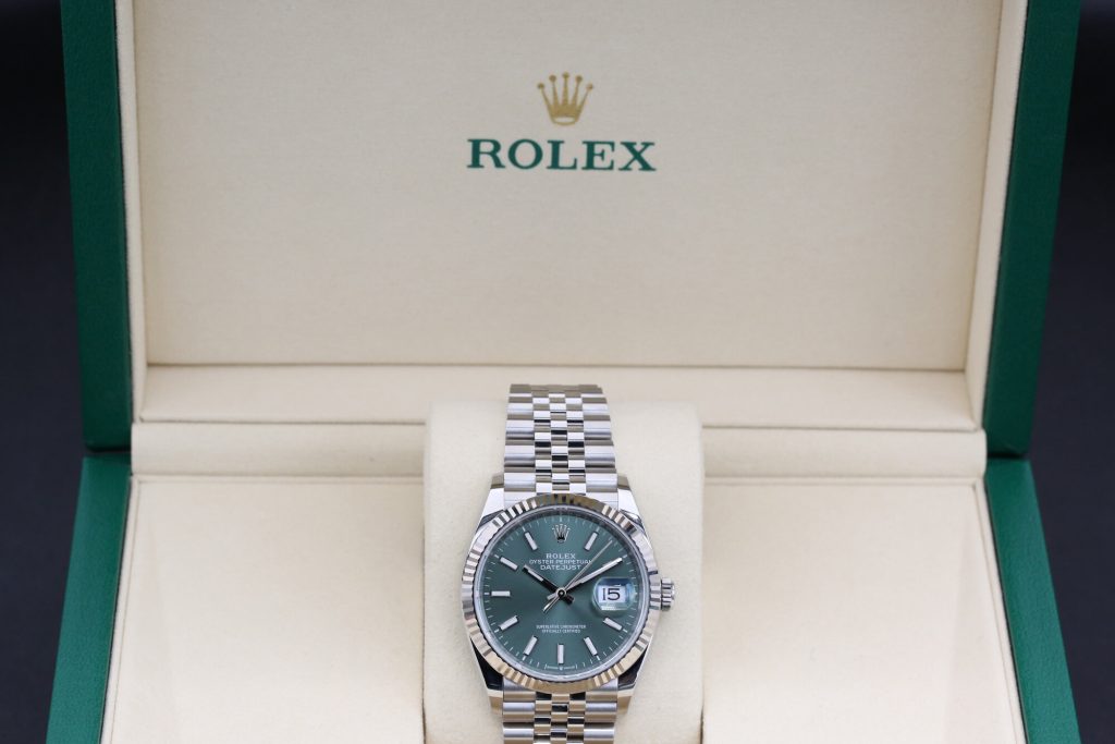 Rolex 126234 Mint Green DATEJUST 36mm 2025