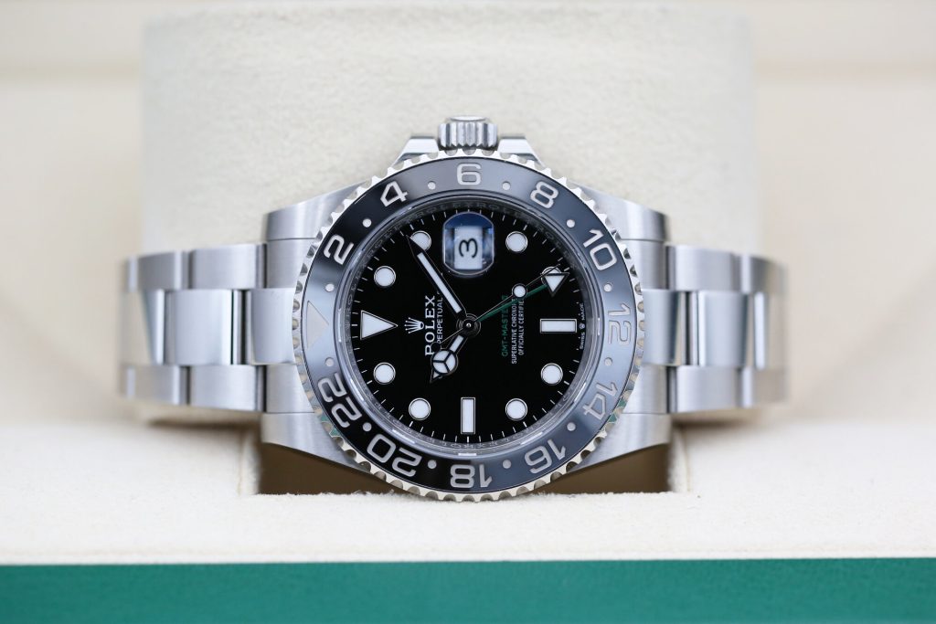 Rolex 126710GRNR Black GMT-MASTER II 40mm 2024 Bruce Wayne