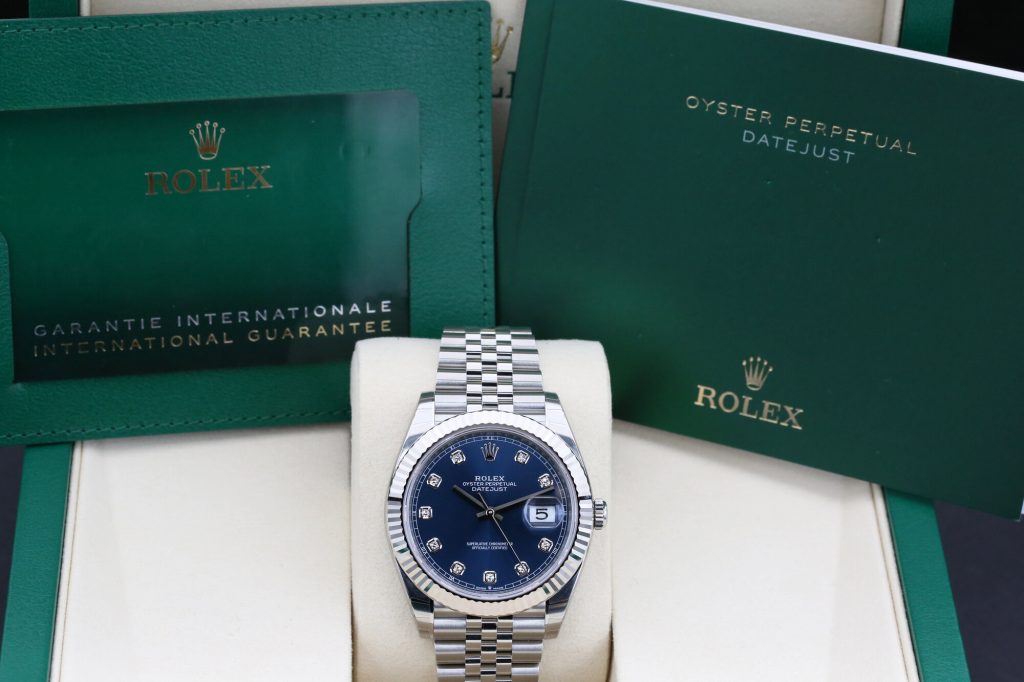 Rolex 126334 Blue Diamond DATEJUST 41mm 2025