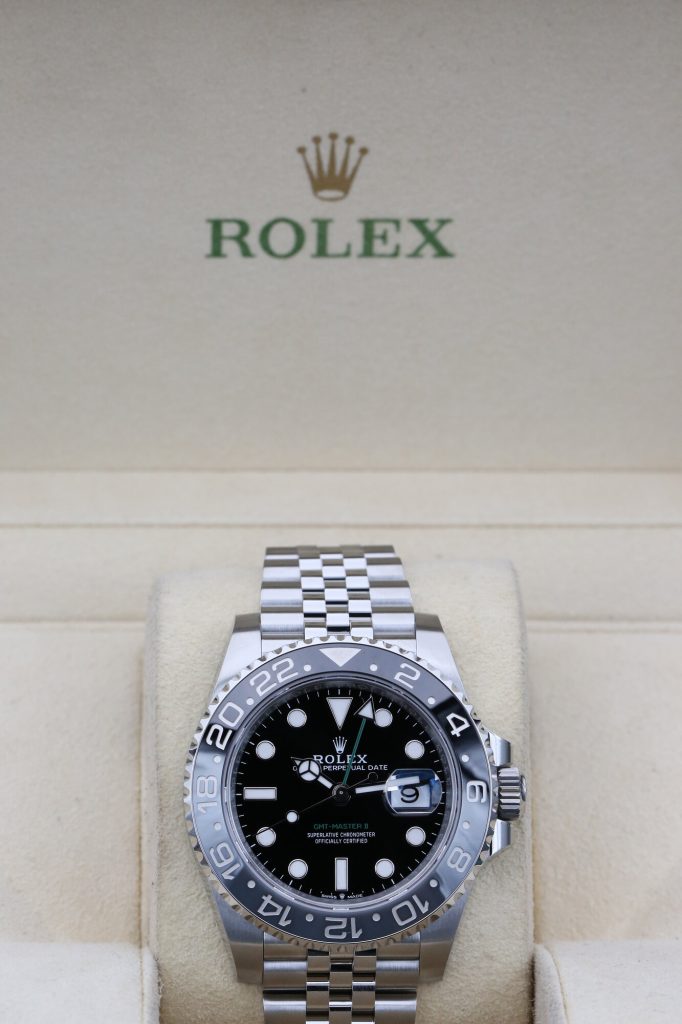 Rolex 126710GRNR Black GMT MASTER II 40mm 2024 Bruce Wayne