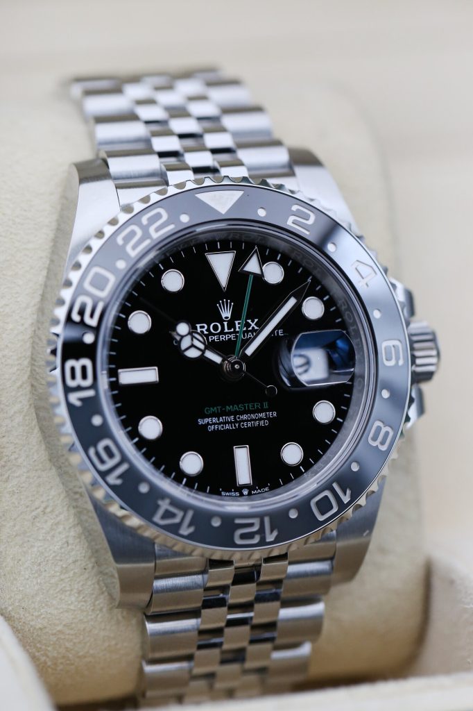 Rolex 126710GRNR Black GMT MASTER II 40mm 2024 Bruce Wayne